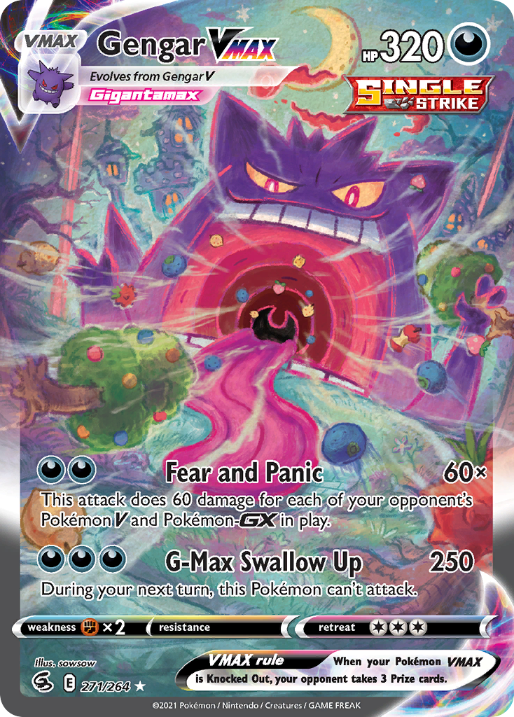 Fusion Strike Gengar VMAX #271/264
